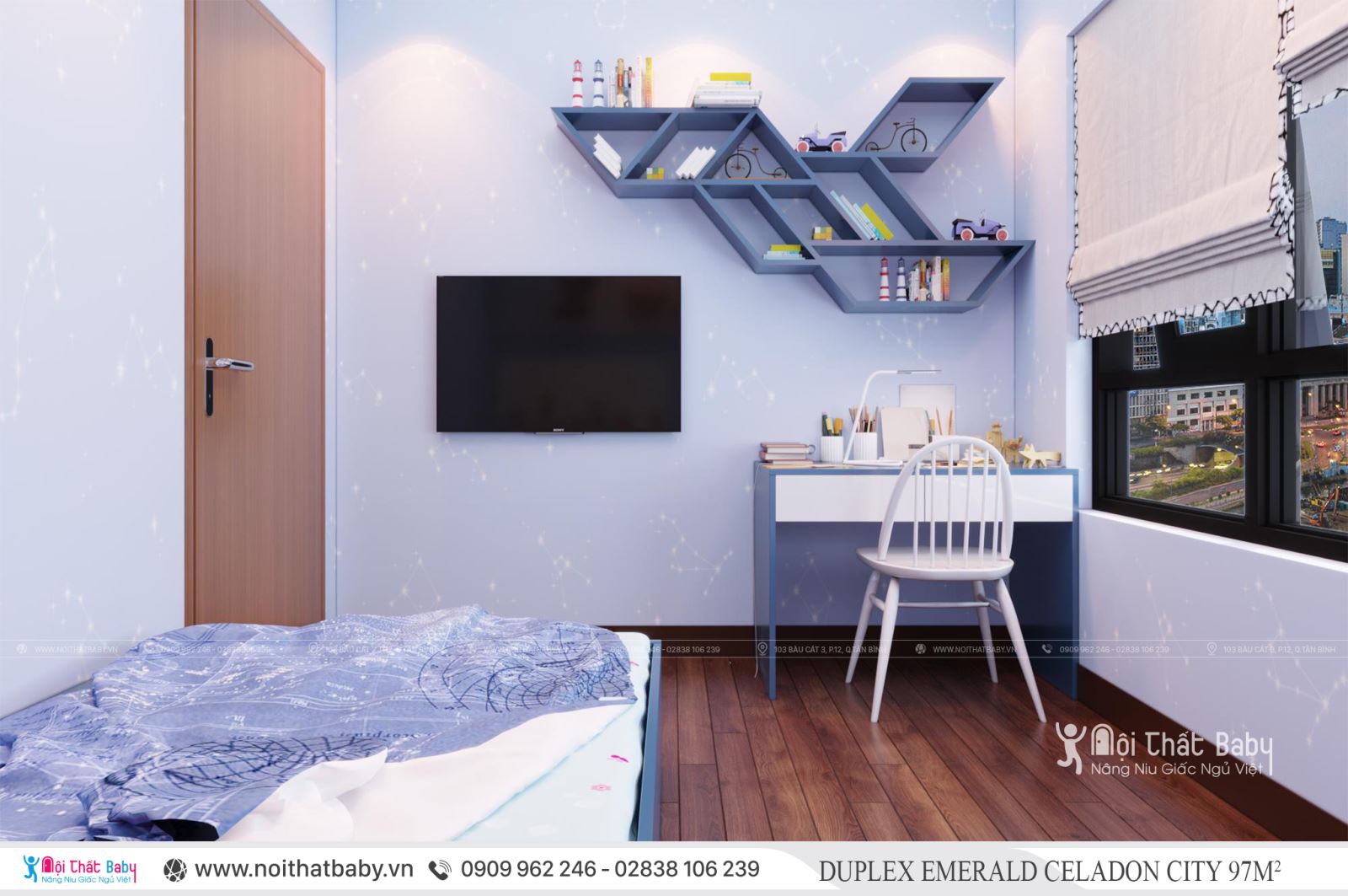 Tổng hợp các mẫu thiết kế nội thất Chung cư Emerald Celadon City